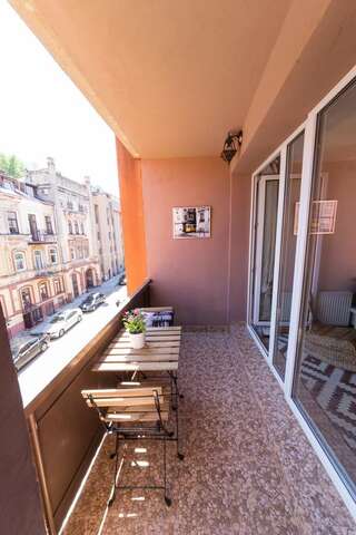 Апартаменты Vilnius Old Town Apartment Вильнюс Апартаменты с балконом-6